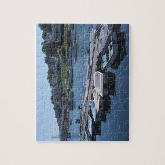 Puzzle Bateaux Dans Une Rangée (Vertical)