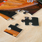 Puzzle Bateaux d'aviron sur le lac Alpin (Côté)