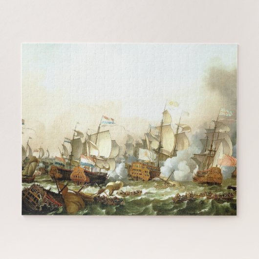 Puzzle Bateaux de combat de Clipper Navires Battle Ocean (Horizontal)