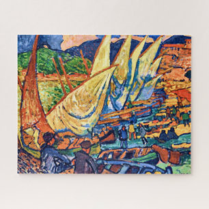 Puzzle Bateaux de pêche, Collioure Andre Derain