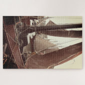 Puzzle Bateaux de pêche dans le port (Horizontal)