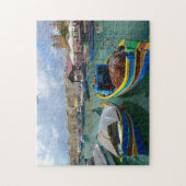 Puzzle Bateaux de pêche de Malte. (Vertical)