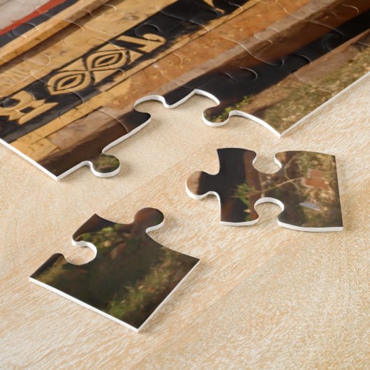 Puzzle Bateaux de pêche du Ghana (Côté)