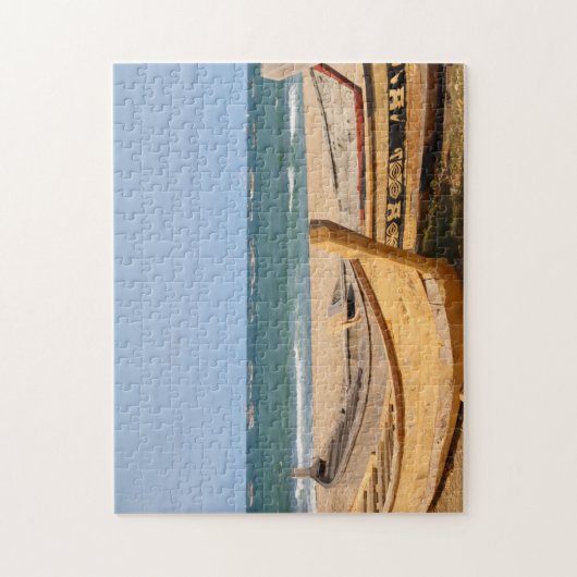 Puzzle Bateaux de pêche du Ghana (Vertical)