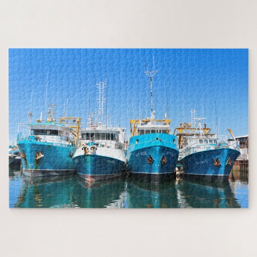 Puzzle Bateaux de pêche, Fremantle, Australie (Horizontal)