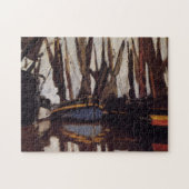 Puzzle Bateaux de pêche Monet Art (Horizontal)