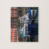 Puzzle Bateaux de pêche, Portsmouth, Angleterre (Vertical)