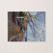 Puzzle Bateaux de pêche sur la plage (Horizontal)