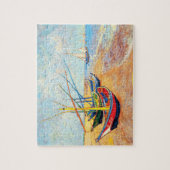 Puzzle Bateaux de pêche sur la plage de Saintes-Maries (Vertical)