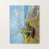 Puzzle Bateaux de pêche sur la plage par art Vincent Van  (Vertical)