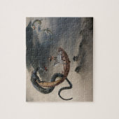 Puzzle Bateaux de vol du dragon d'Asie de l'Est Ninja Tig (Vertical)