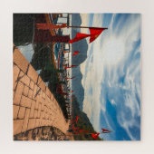 Puzzle Bateaux en bois traditionnels (Horizontal)