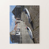 Puzzle bateaux et bâtiments anciens de silex photo rurale (Vertical)