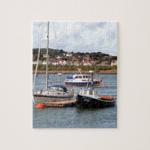 Puzzle Bateaux sur la rivière Conwy, Pays de Galles