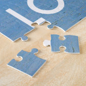 Puzzle Bateaux sur pilotis, Looe, Cornwall, Angleterre (Côté)