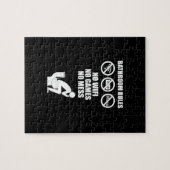 Puzzle Bathroom Rules (Horizontal)