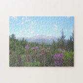 Puzzle Bâti Katahdin et fleurs sauvages (Horizontal)