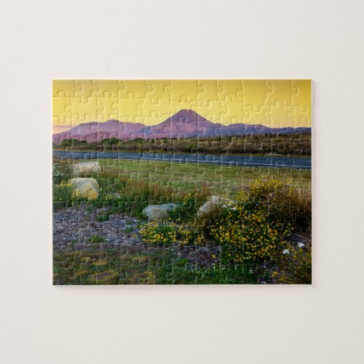 Puzzle Bâti Tongariro, Nouvelle Zélande (Horizontal)