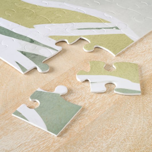 Puzzle Batik Feuille (Côté)