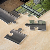 Puzzle Bâtiment abandonné Art Abstrait de l'IA (Côté)