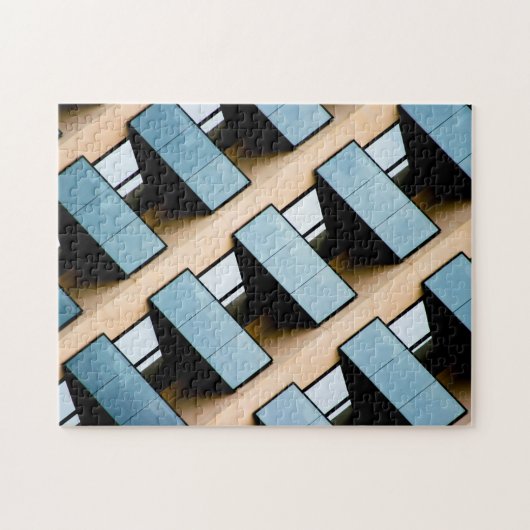 Puzzle Bâtiment Abstrait (Horizontal)