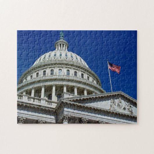 Puzzle Bâtiment de capitol, Washington, Etats-Unis (Horizontal)