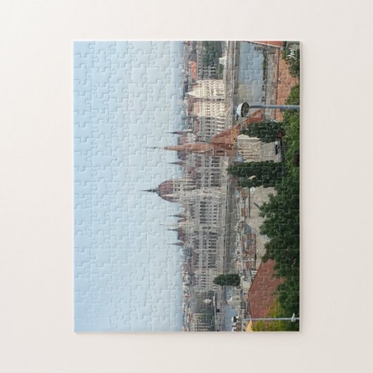 Puzzle Bâtiment du Parlement de Budapest (Vertical)