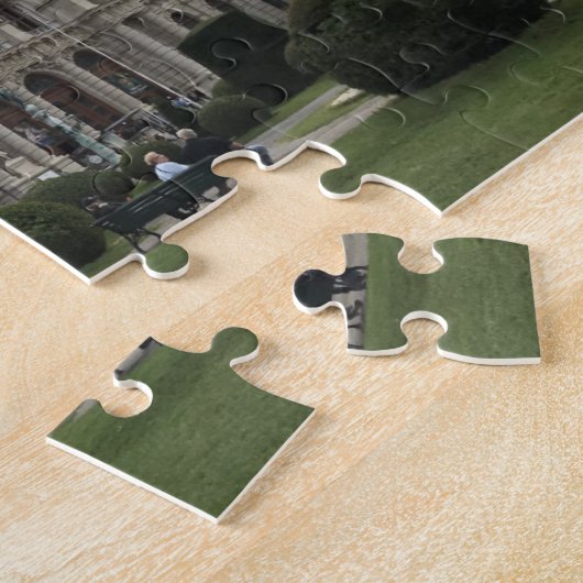 Puzzle Bâtiment du quartier des musées à Vienne (Côté)