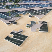 Puzzle bâtiment rétro (Côté)