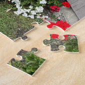 Puzzle Bâtiment rustique avec vieille porte (Côté)