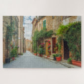 Puzzle Bâtiments anciens rue italienne Voyage Italie (Horizontal)