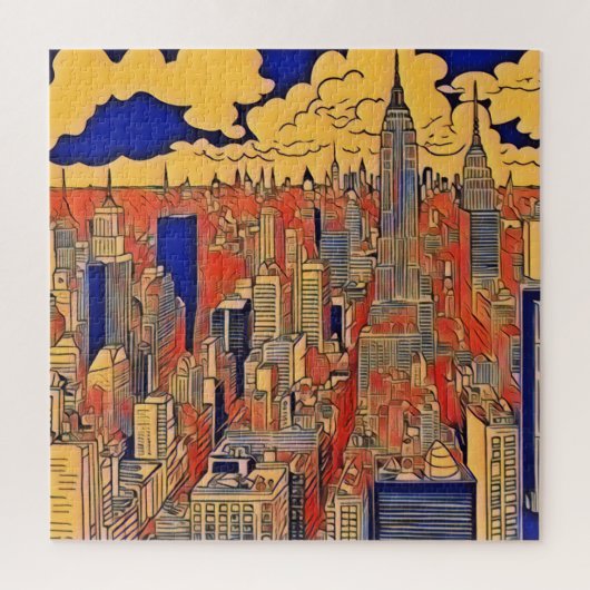 Puzzle Bâtiments City Art (Vertical)