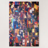 Puzzle bâtiments colorés de valparaiso (Vertical)