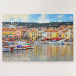 Puzzle Bâtiments côtiers colorés Bateaux Marseille France<br><div class="desc">Ce puzzle pittoresque présente le vieux port de Cassis,  France #travel #adventure #cassis #oldport #port #marseille #france #europe #france #europe #france #marina #seaside #colorful #boats #fish #fish ingboats #water #paysage #jigsaw #puzzle #jigsawpuzzle #cadeaux #fun #stockingstuffers jeux #nature</div>