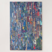 Puzzle bâtiments couleur valparaiso (Vertical)