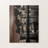 Puzzle Bâtiments de nuit style effet numérique "impressio (Vertical)