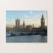 Puzzle Bâtiments du Parlement de Londres. (Horizontal)