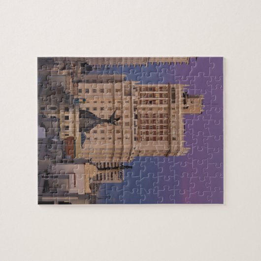Puzzle Bâtiments le long de Gran Via et Edificio Espana (Horizontal)