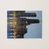 Puzzle Bâtiments le long du lac du centre-ville de Chicag (Horizontal)