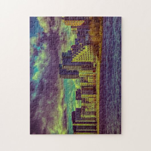 Puzzle Bâtiments sur le Clyde Glasgow (Vertical)