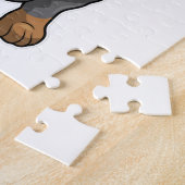 Puzzle Bâton Dachshund (Côté)