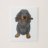 Puzzle Bâton Dachshund (Vertical)