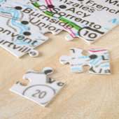 Puzzle Baton Rouge, Louisiane (Côté)