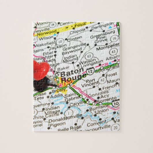 Puzzle Baton Rouge, Louisiane (Vertical)