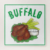 Puzzle Bâtonnets de chicken BBQ Buffalo New York (Vertical)