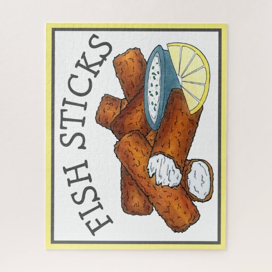 Puzzle Bâtonnets de poisson Bâtonnets de poisson Doigts d (Vertical)