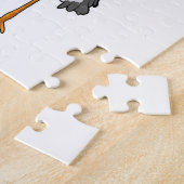 Puzzle Batterie de pêche à la cigogne (Côté)