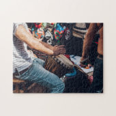 Puzzle Batteur par des masques denteux (Horizontal)