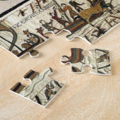 PUZZLE BAYEUX TAPESTERIE BATAILLE DE HASTINGS CHEVALIERS  (Côté)