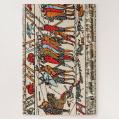 PUZZLE BAYEUX TAPESTERIE BATAILLE DE HASTINGS CHEVALIERS  (Vertical)